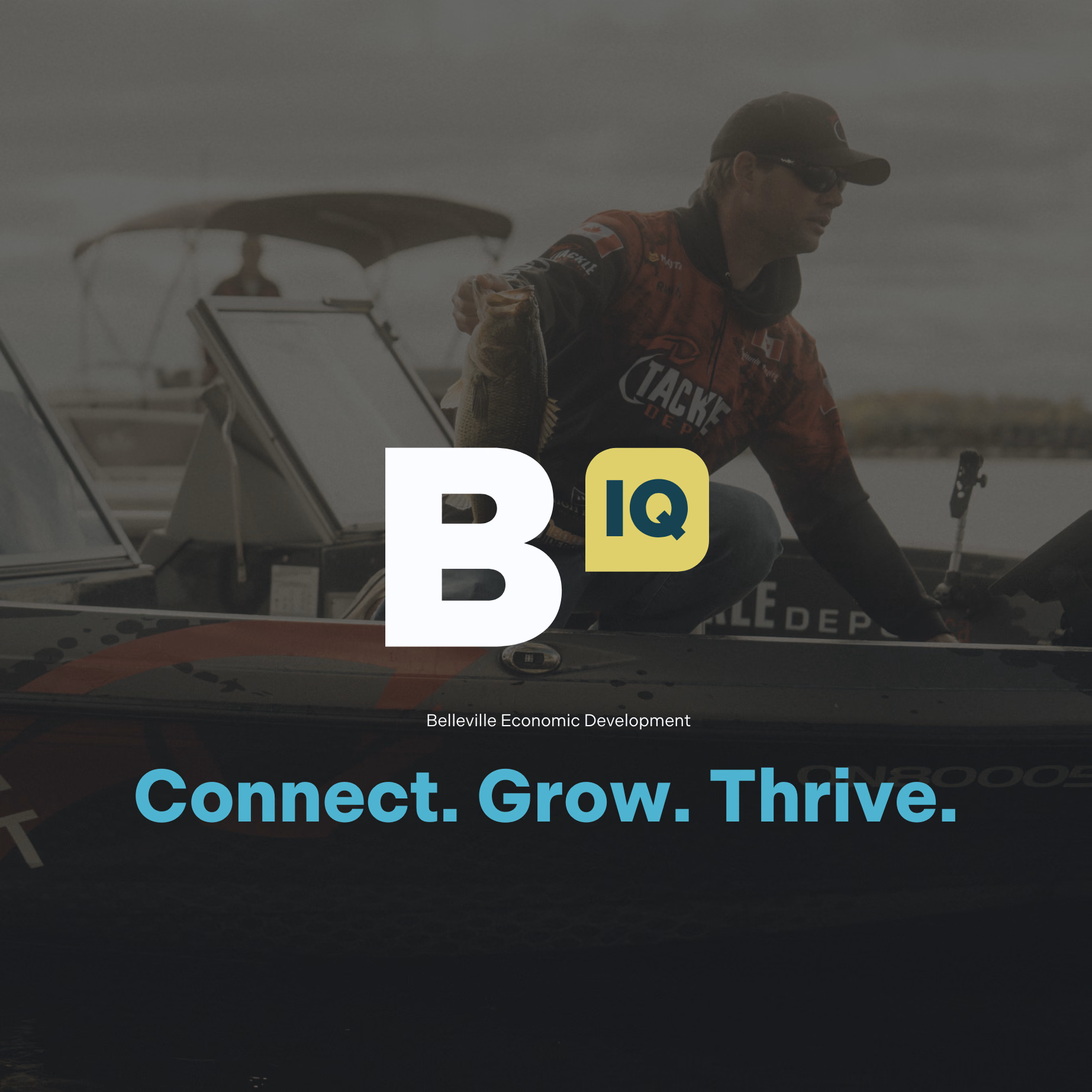 Belleville Economic Development BIQ Brand Identity - Connect. Grow. Thrive.