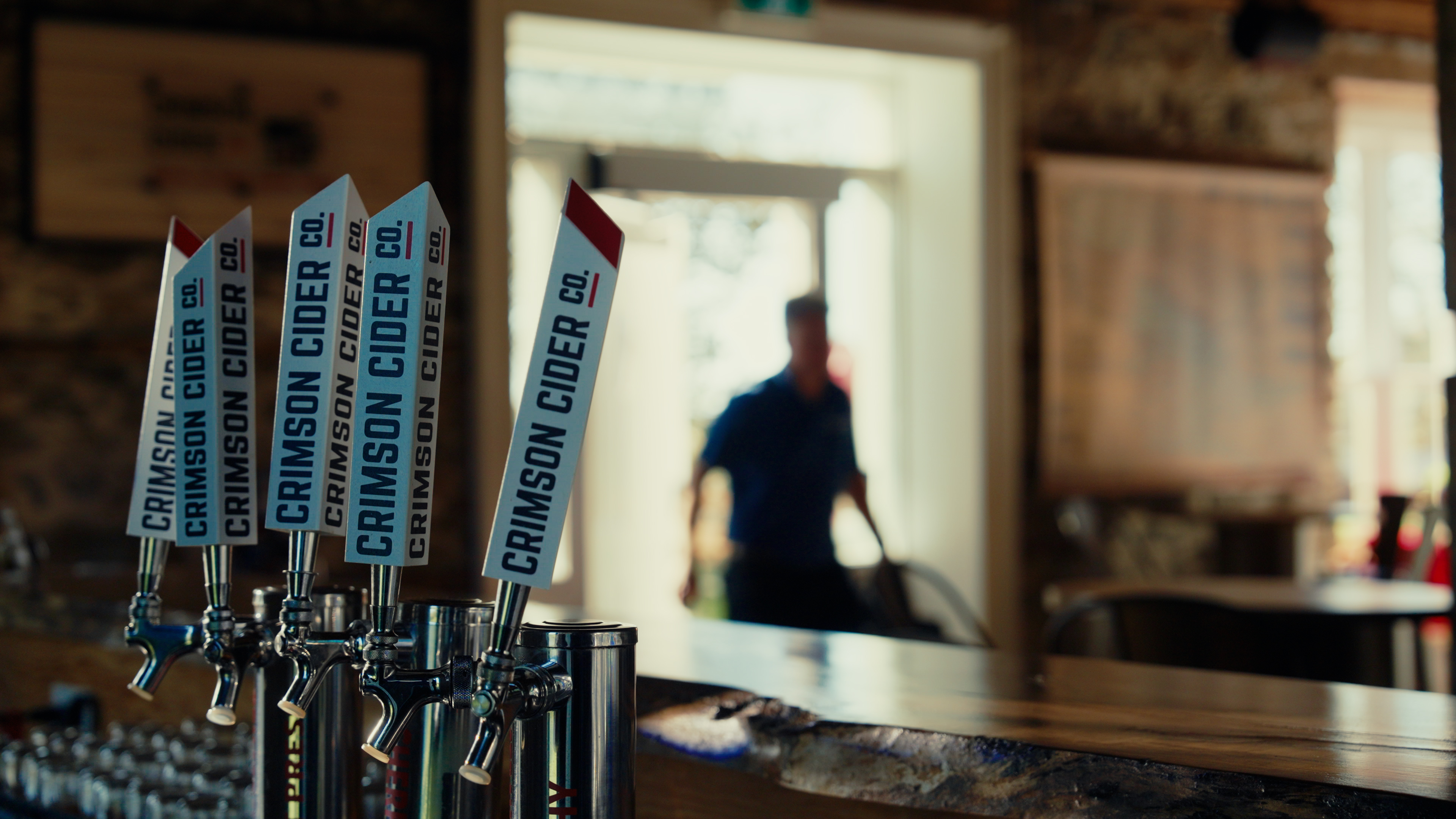 Justin Davidson Walks into Crimson Cider